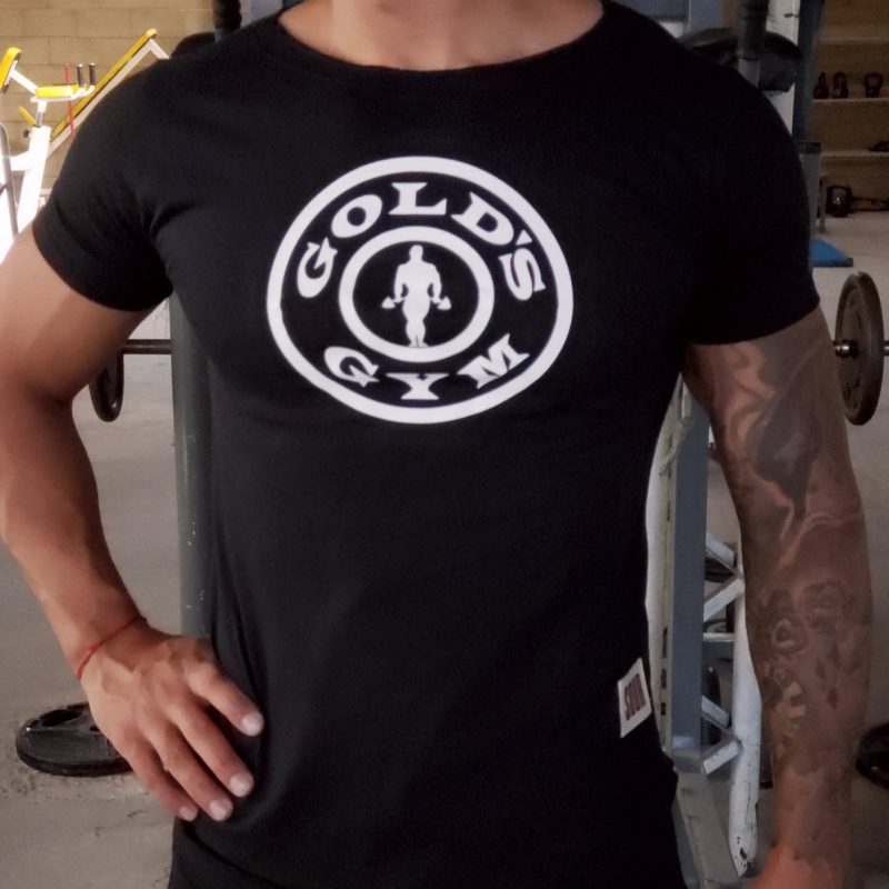 Remera Negra - Golds