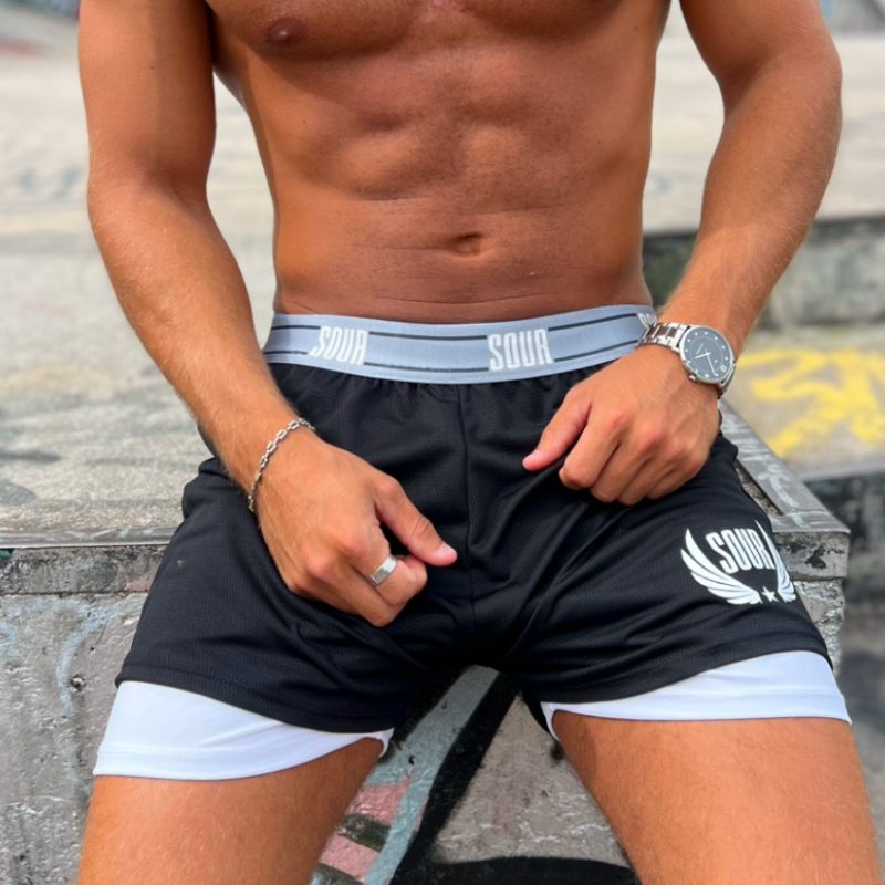 Short Calza Negro - Alas