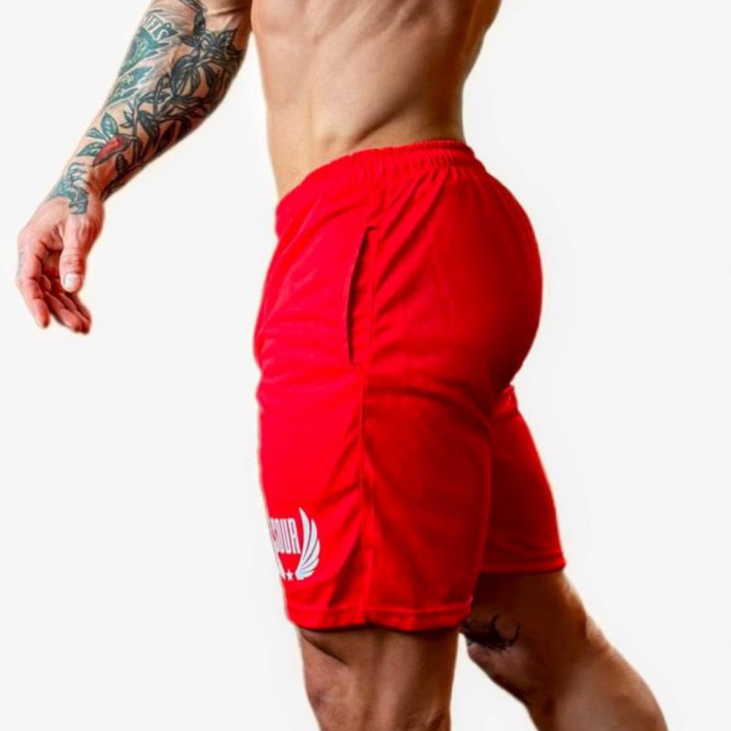 Short Bolsillo Rojo - Alas